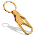 Classic 3 Color Key Chain Key Ring Gold Black Silver Color Metal Keychain for Men Car Key Chain